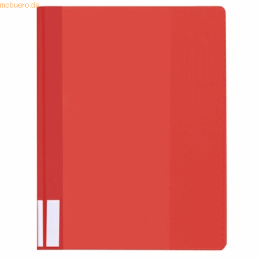 4005546270333 - 25 x Sichthefter Duralux A4+ Hartfolie rot