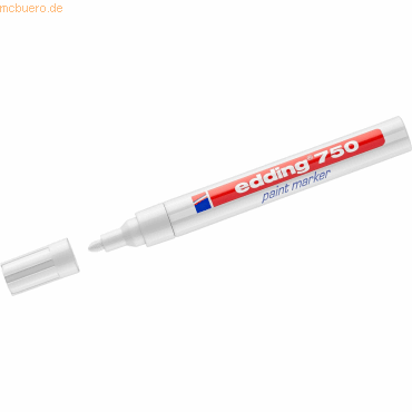 Edding Glanzlack-Marker edding 750 2-4mm weiß