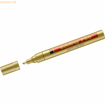Edding Glanzlack-Marker edding 750 2-4mm gold