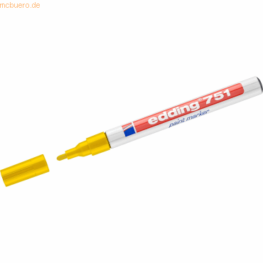 Edding Glanzlack-Marker edding 751 1-2mm gelb