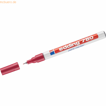 Edding Glanzlack-Marker edding 780 0,8mm rot