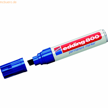 Edding Permanentmarker edding 800 4-12mm blau