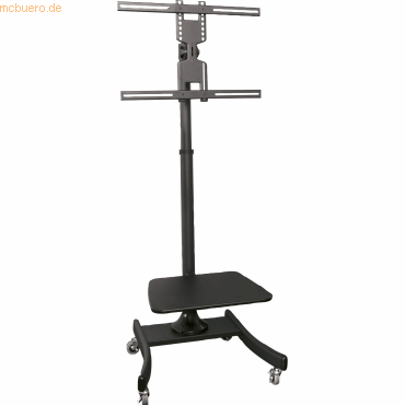 7611990114856 - Monitorständer 63 x 120-160 x 636 cm (B x H x T) 35kg höhenverstellbar Metall schwarz 7611990114856 VALUE 7611990114856 - Monitorständer 63 x 120-160 x 636 cm (B x H x T) 35kg höhenverstellbar Metall schwarz 7611990114856 VALUE