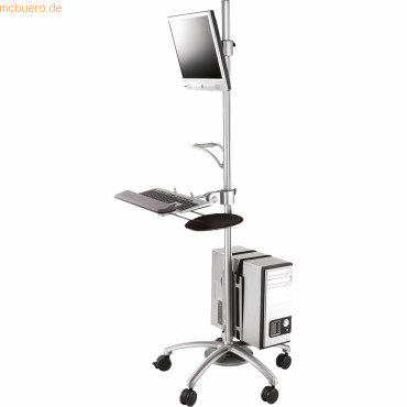 7611990185610 - PC-Arbeitsplatz nicht abschließbar Metall silber 7611990185610 ROLINE 7611990185610 - PC-Arbeitsplatz nicht abschließbar Metall silber 7611990185610 ROLINE