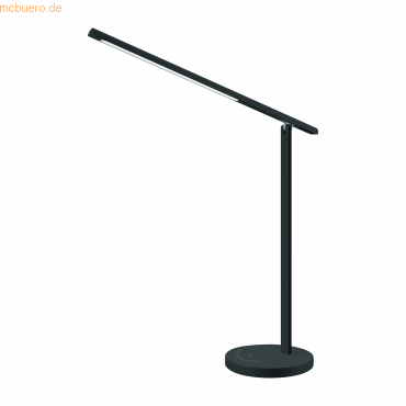7612176092258 - Hansa LED Tischleuchte Halo 6 Watt mit Standfuß Memoryfunktion 3 Farbtemperaturen dimmbar schwarz 7612176092258 - Hansa LED Tischleuchte Halo 6 Watt mit Standfuß Memoryfunktion 3 Farbtemperaturen dimmbar schwarz