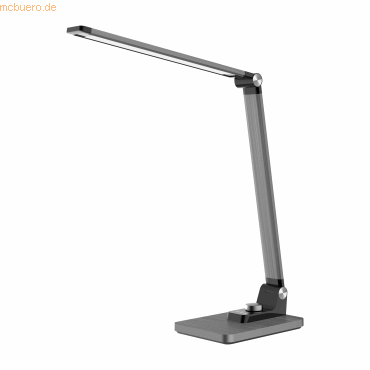 7612176092418 - Hansa LED Tischleuchte Breeze dimmbar 3 Farbtemperaturen bis 5800 K 85 W grau metallic
