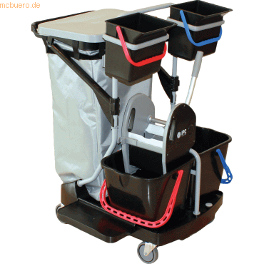 7615400760312 - TASKI Nasswischwagen DI Enviro Trolley Wet schwarz grau 7615400760312 - TASKI Nasswischwagen DI Enviro Trolley Wet schwarz grau
