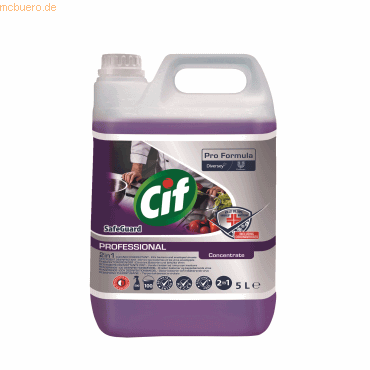 7615400834815 - Cif Desinfektionsreinger Pro Formula SafeGuard 101107392 5l 7615400834815 5 Liter 7615400834815 - Cif Desinfektionsreinger Pro Formula SafeGuard 101107392 5l 7615400834815 5 Liter