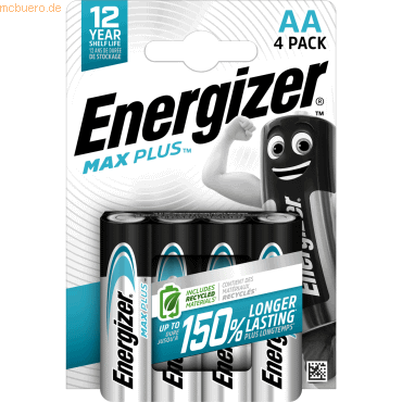 7638900437300 - Batterien Max PlusT AA Mignon LR06 15 Volt 7638900437300 4 Stück 7638900437300 - Batterien Max PlusT AA Mignon LR06 15 Volt 7638900437300 4 Stück