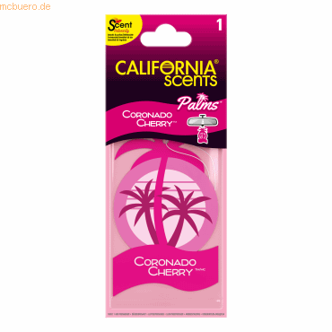 7638900851519 - CALIFORNIA SCENTS Lufterfrischer E302780102 Coronado Cherry 7638900851519 Deutschland GmbH 7638900851519 - CALIFORNIA SCENTS Lufterfrischer E302780102 Coronado Cherry 7638900851519 Deutschland GmbH