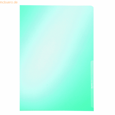 10 x Leitz Sichthülle A4 PVC 150my blau