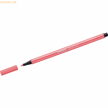 4006381121088 - Fasermaler Pen 68 Strichstärke 10 mm neonrot