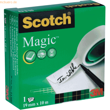 Scotch Klebefilm Magic 10mx19mm matt