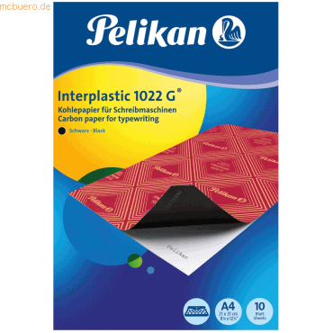 Pelikan Kohlepapier A4 VE=10 Blatt