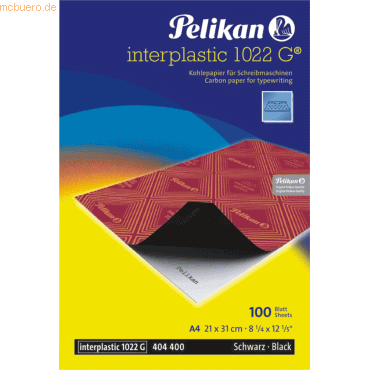 Pelikan Kohlepapier A4 VE=100 Blatt