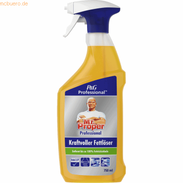 8001090682161 - Kraftvoller Fettlöser 7500 ml 8001090682161 MR PROPER Professional 750 Milliliter 8001090682161 - Kraftvoller Fettlöser 7500 ml 8001090682161 MR PROPER Professional 750 Milliliter
