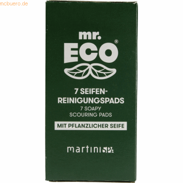8004925072076 - mr ECO Reinigungspads mit Seife H5143 7St 8004925072076 7 Stück 8004925072076 - mr ECO Reinigungspads mit Seife H5143 7St 8004925072076 7 Stück