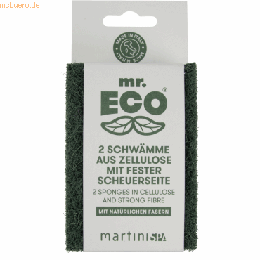 8004925072274 - mr ECO Schwamm H513X feste Scheuerseite 2St 8004925072274 2 Stück 8004925072274 - mr ECO Schwamm H513X feste Scheuerseite 2St 8004925072274 2 Stück