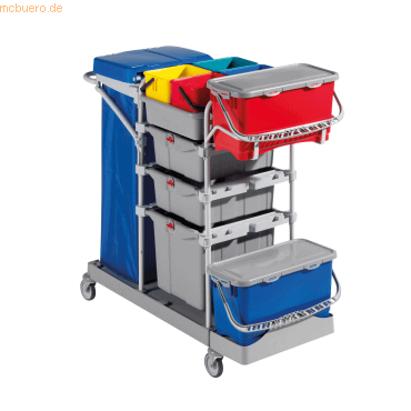 8016728171429 - Reinigungswagen Morgan Security MS0103U14 2xTopDown 4x6l 8016728171429 - Reinigungswagen Morgan Security MS0103U14 2xTopDown 4x6l