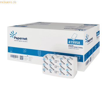8024929009496 - Papernet Papierhandtuch 419958 V-Falz 2lg ws 24x23cm 15x266Bl 8024929009496 3990 Blatt 8024929009496 - Papernet Papierhandtuch 419958 V-Falz 2lg ws 24x23cm 15x266Bl 8024929009496 3990 Blatt