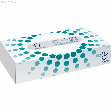 8024929211738 - Papernet Dissolve Tech Kosmetiktücher 2-lagig Allzwecktücher für empfindliche Haut 1 Box = 100 Tücher 8024929211738 - Papernet Dissolve Tech Kosmetiktücher 2-lagig Allzwecktücher für empfindliche Haut 1 Box = 100 Tücher