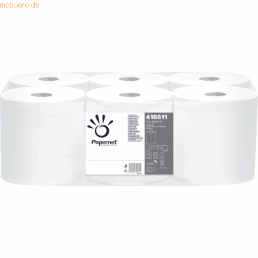8024929266110 - Handtuchrolle 20 cm x 274 m (B x L) Recyclingpapier weiß 6 Rl Pack 8024929266110 6 Rolle 8024929266110 - Handtuchrolle 20 cm x 274 m (B x L) Recyclingpapier weiß 6 Rl Pack 8024929266110 6 Rolle