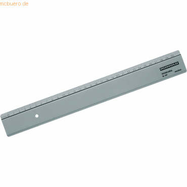 4012108027403 - Bürolineal Aluminium silber eloxiert 30cm