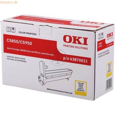 OKI Trommel Oki C5850/C5950 gelb