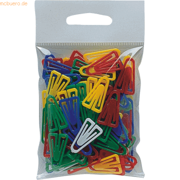 4001782001120 - Plastikclips 25mm 100 Stück sortiert