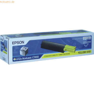 Epson Lasertoner Epson AcuBrite S050191 gelb