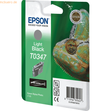 0010343841246 - Inkjetpatrone T0347 l schwarz 0010343841246 EPSON