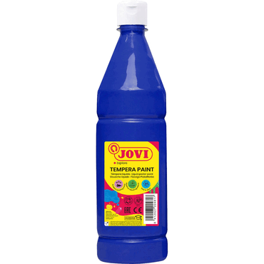 8412027004817 - Flüssige Plakatfarbe 1000ml Flasche dunkelblau