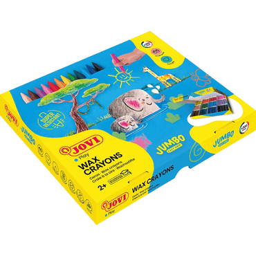 8412027024754 - JOVI Jumbo Easy Grip Sparbox Wachsmalstifte farbsortiert 300 St 8412027024754 - JOVI Jumbo Easy Grip Sparbox Wachsmalstifte farbsortiert 300 St