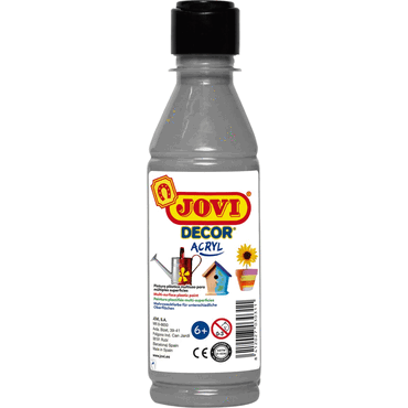 8412027030311 - DECOR ACRYL Mehrzweckfarben 250 ml Flasche silber 8412027030311 - DECOR ACRYL Mehrzweckfarben 250 ml Flasche silber