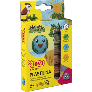 8412027032285 - PLASTILINA Knetmasse 6er Schachtel Naturfarben 8412027032285 Jovi 8412027032285 - PLASTILINA Knetmasse 6er Schachtel Naturfarben 8412027032285 Jovi
