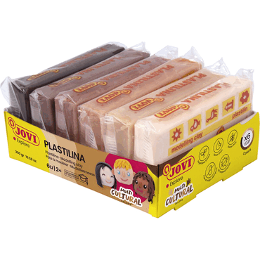 8412027032292 - PLASTILINA Multikulturell Knetmasse 6er Schachtel je 50g sortie 8412027032292 - PLASTILINA Multikulturell Knetmasse 6er Schachtel je 50g sortie
