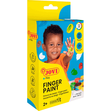 8412027033282 - Fingerfarben farbig sortiert 6er Schachtel 35ml 8412027033282 - Fingerfarben farbig sortiert 6er Schachtel 35ml