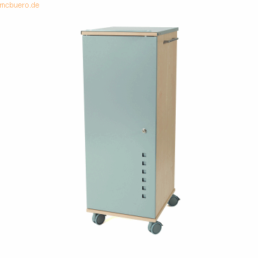 8427951403711 - Ablagewagen Mobile Office Caddy Plus RD 4037-1 Holz buche  abschließbar 8427951403711 Rocada