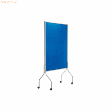 8427951810076 - Moderationswand mobil HxBxT 1950 x 1200 x 680 mm Textilbezug blau MAUL 8427951810076 - Moderationswand mobil HxBxT 1950 x 1200 x 680 mm Textilbezug blau MAUL