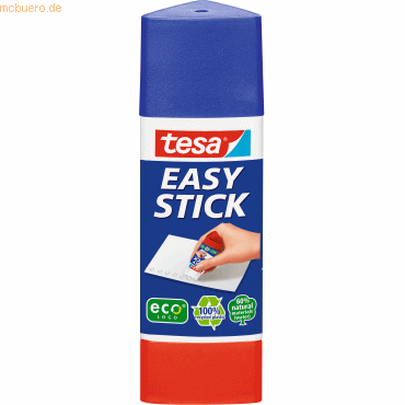 12 x Tesa Klebestift Easy Stick ecoLogo 25g