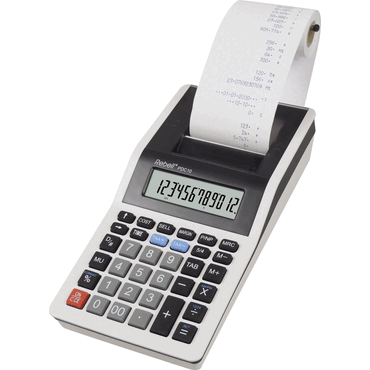 8595179508430 - RE-PDC10 WB Tischrechner druckend schw ws 8595179508430 Rebell