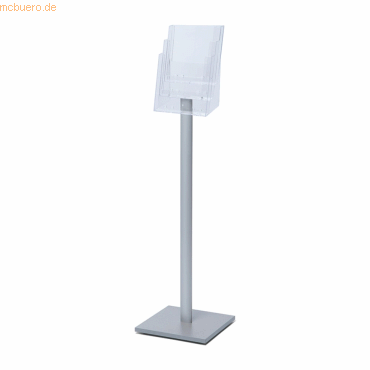 8595578307894 - Showdown Displays - Showdown Prospektständer mb - 3x din A4 - Aluminium - Silber