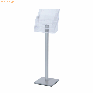 8595578308020 - Showdown Displays - Showdown Prospektständer mit variabler Fachaufteilung - Aluminium - Silber 8595578308020 - Showdown Displays - Showdown Prospektständer mit variabler Fachaufteilung - Aluminium - Silber