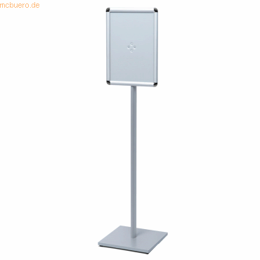 8596052025730 - SHOWDOWN Design Standard Infoständer runde Ecken DIN A3 Aluminium Stahl Silber 8596052025730 - SHOWDOWN Design Standard Infoständer runde Ecken DIN A3 Aluminium Stahl Silber