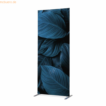 8596052133244 - Showdown Raumteiler 100x200cm Blätter bl 8596052133244 Showdown Displays 8596052133244 - Showdown Raumteiler 100x200cm Blätter bl 8596052133244 Showdown Displays