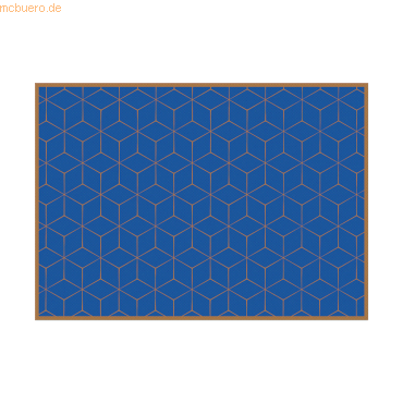 8596052133510 - Showdown Tischset Hexagon bl br 6St 8596052133510 6 Stück 8596052133510 - Showdown Tischset Hexagon bl br 6St 8596052133510 6 Stück