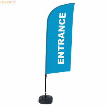 8596052143922 - SHOWDOWN Strandflagge Entrance Windform Blau 330 x 89 cm Einzel Aluminium 8596052143922 - SHOWDOWN Strandflagge Entrance Windform Blau 330 x 89 cm Einzel Aluminium