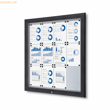8596052163135 - Schaukasten Premium grau 12x DIN A4 8596052163135 Showdown Displays 8596052163135 - Schaukasten Premium grau 12x DIN A4 8596052163135 Showdown Displays