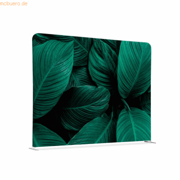 8596052168291 - Showdown Raumteiler 150x150cm Botanische Grüne Blätter 8596052168291 Showdown Displays
