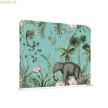 8596052168543 - Showdown Raumteiler 200x150cm Tropische Tiere 8596052168543 Showdown Displays